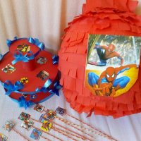 Голяма пинята+ подарък маска и конфети,готови за изпращане, снимка 4 - Декорация за дома - 21671572
