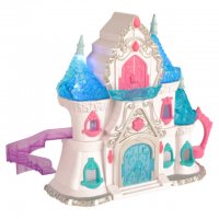 Детски комплект - Замък Замръзналото кралство, снимка 2 - Кукли - 29530321
