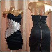 L'ART S Черна рокля за елегантна дама , снимка 1 - Рокли - 39089046