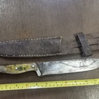 Стар ловен нож, снимка 4 - Антикварни и старинни предмети - 40509723
