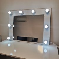 Огледало за грим с осветление , снимка 3 - Огледала - 38432954