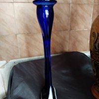 стъклена ваза арт, снимка 2 - Вази - 30623366