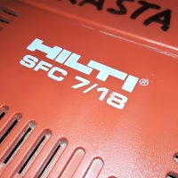 hilti sfc 7/18 7.2-18v/5a-battery charger-внос швеицария, снимка 7 - Винтоверти - 29592602