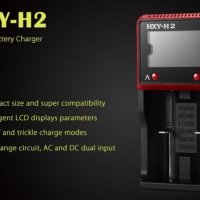 Двойна LCD зарядно за акумулаторни батерии Hexinyu H2, снимка 2 - Друга електроника - 36880579