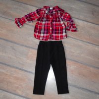 Лот от яке и дрехи за момиче 9-12-18мес + подарък, снимка 9 - Комплекти за бебе - 39801802