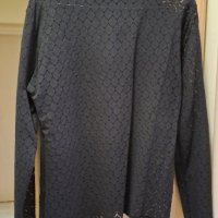2 бр. Черни дамски блузи:10 лв. Размер S/M, снимка 5 - Ризи - 40526651