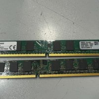 4GB (2x2GB) DDR2 Kinsgton PC2-6400U (800Mhz,CL-6,KIT), снимка 2 - RAM памет - 42509968