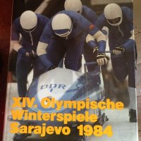 Книга за олимпийски игри sarajevo 1984 код 698, снимка 1 - Списания и комикси - 34951697