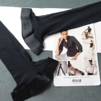 Wolford Luxe 9 Net Stay Up - луксозни силиконови чорапи , снимка 4 - Бельо - 40369547