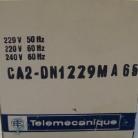 контактор Telemecanique CA2-DN1229М А 65 220V, 50Hz, снимка 10 - Резервни части за машини - 35294986