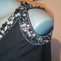 Черна дълга официална рокля Sarah Connor р-р S/М , снимка 16 - Рокли - 37026127