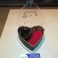 memory-музикална кутия сърце-15х15х6см-внос франция, снимка 2 - Колекции - 29592530