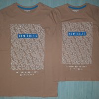 Тениски за мама и дете в бежово 100% памук!, снимка 3 - Детски тениски и потници - 39151317