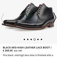 Floris Van Bommel мъжки обувки естествена кожа черни номер 42, снимка 7 - Официални обувки - 30624281
