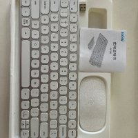 Bluetooth безжична метална клавиатура - супер тънка, снимка 2 - Клавиатури и мишки - 44198414