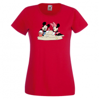 Дамска тениска Mickey & Minnie 4, снимка 9 - Тениски - 36526217