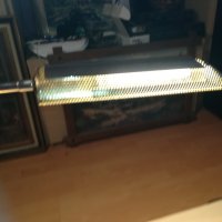 поръчана-gold & inox настолна масивна лампа-внос швеицария, снимка 18 - Настолни лампи - 30151609