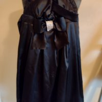 Елегантна черна рокля , снимка 4 - Рокли - 35407368