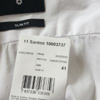 Strellson Slim Fit Cotton Mens Size 41/L 16 НОВО! ОРИГИНАЛ! Мъжка Риза!, снимка 10 - Ризи - 42829282