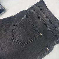 Дънки еластични черен цвят М Denim Trousers , снимка 3 - Дънки - 39617004