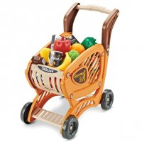 Пазарска количка за деца 42 части , Количка за хранителни стоки за деца , снимка 2 - Други - 38261634