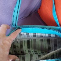 Дамски нова синя чанта с етикет , снимка 7 - Чанти - 40716692