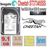 HDD 3.5` SCSI 9.1Gb SEAGATE Cheetah ST39103LC, снимка 1 - Твърди дискове - 44196575
