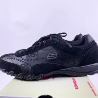 Дамски маратонки Skechers Speedsters, кожа, 39, 24.8см, Черни, снимка 1 - Маратонки - 29151955