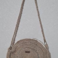 Плетена чанта: Ръчно изработени дамски чанти: Дамска чанта, снимка 12 - Чанти - 40538861