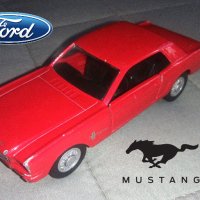 ’65 Ford Mustang 1/39 By Maisto, снимка 1 - Колекции - 38028315
