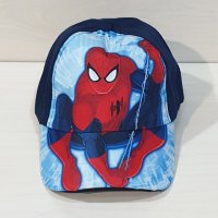 Нова детска шапка с козирка СпайдърМен (SpiderMan), снимка 1 - Шапки, шалове и ръкавици - 37280178