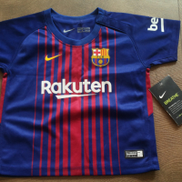 NIKE FC BARCELONA Baby Football T-Shirt Размер 12-18 месеца бебешка тениска Барселона 35-60, снимка 1 - Други - 44585385