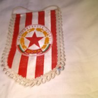 ЦСКА Септемврийско знаме старо флагче от соца-1973г, снимка 1 - Водни спортове - 30273159