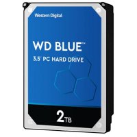 HDD твърд диск, 2TB, WD Blue, SS300407, снимка 1 - Твърди дискове - 38640919