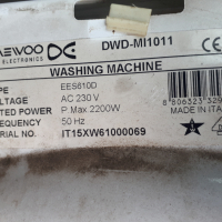 Продавам на части пералня DAEWOO DWD-MI1011 А++, 6.0 kg, 1000 об/min, снимка 2 - Перални - 36536261