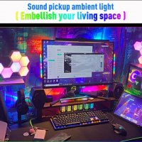 RGB LED Светлинен Еквалайзер Цветомузика Звукови пикапни светлини , снимка 9 - Еквалайзери - 37316855