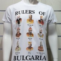 Нова мъжка тениска с трансферен печат България - ханове на България, снимка 8 - Тениски - 28316960