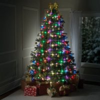 2119 Коледни лампички за елха Tree Dazzler, светещи в 16 цвята, снимка 3 - Декорация за дома - 34993786