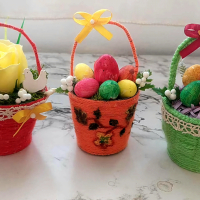Великденски кошнички и поставки за яйца, снимка 5 - Декорация за дома - 44818706