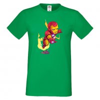 Мъжка тениска Marvel Iron Man Игра,Изненада,Подарък,Геймър,, снимка 14 - Тениски - 36790701
