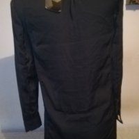 Черна дълга риза тип рокля ONLY р-р S, нова с етикет, снимка 6 - Ризи - 36804754