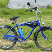 Велосипед тип чопър перфектно състояние атрактивно, снимка 4 - Велосипеди - 36784414