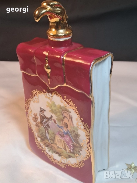 порцеланова бутилка Limoges , снимка 1