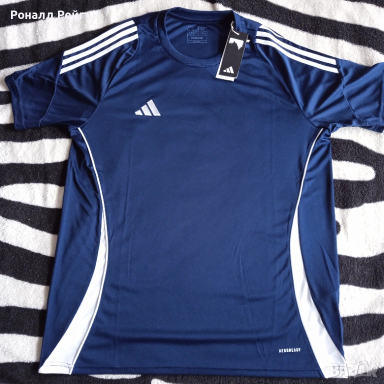ПОСЛЕДНА НОВА С ЕТИКЕТ L ADIDAS Tiro LEVSKI 2024-25 away jersey Navy Blue Левски, снимка 1