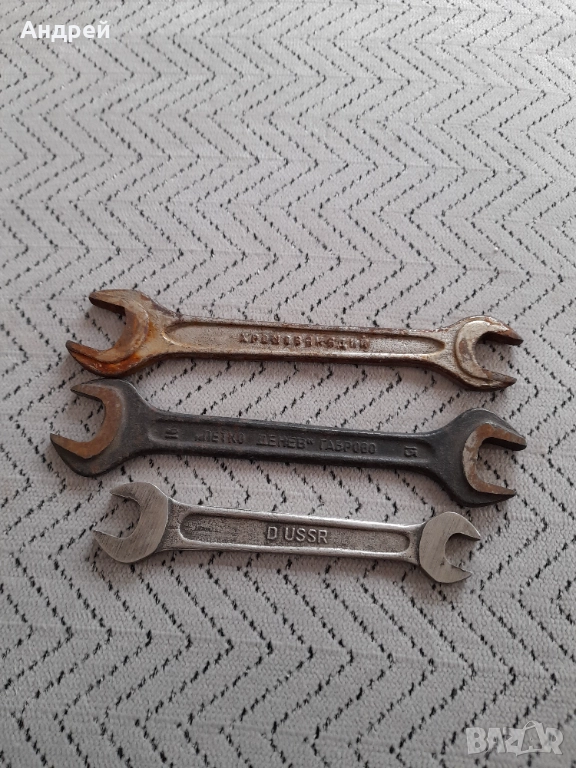 Стар гаечни ключове, снимка 1
