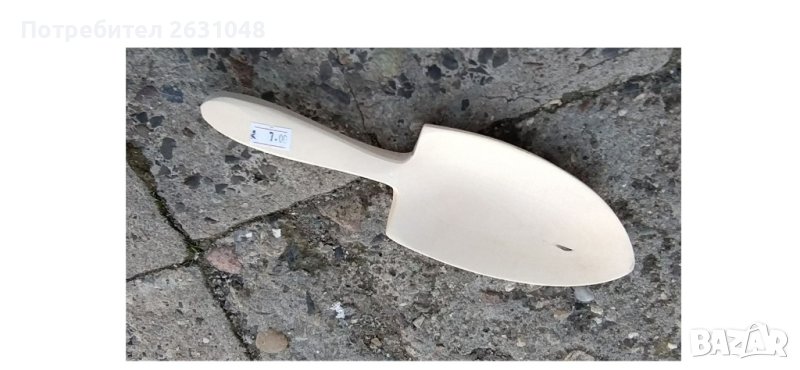 шпатула дървена за торта , снимка 1