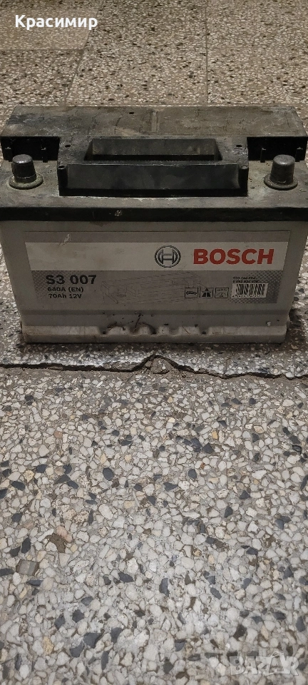Акумулатор 70Ah Bosch Перфектен , снимка 1