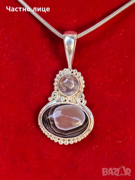 Уникален Сребърен Марков Vintage Медальон SAJEN Jewelry от Остров Бали, снимка 1