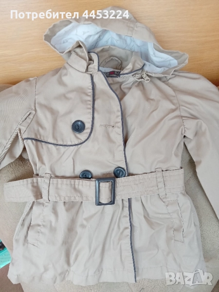 Детски тренч кот и детски суичари , снимка 1