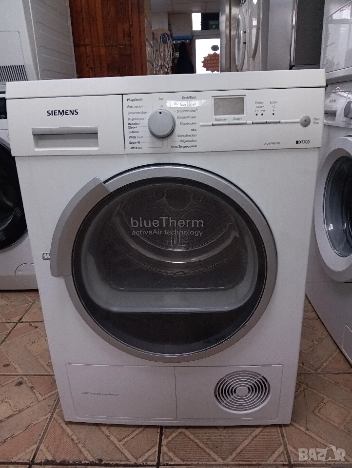 Сушилня с термопомпа Сименс Siemens IQ 700 Blue Therm с две години гаранция!, снимка 1